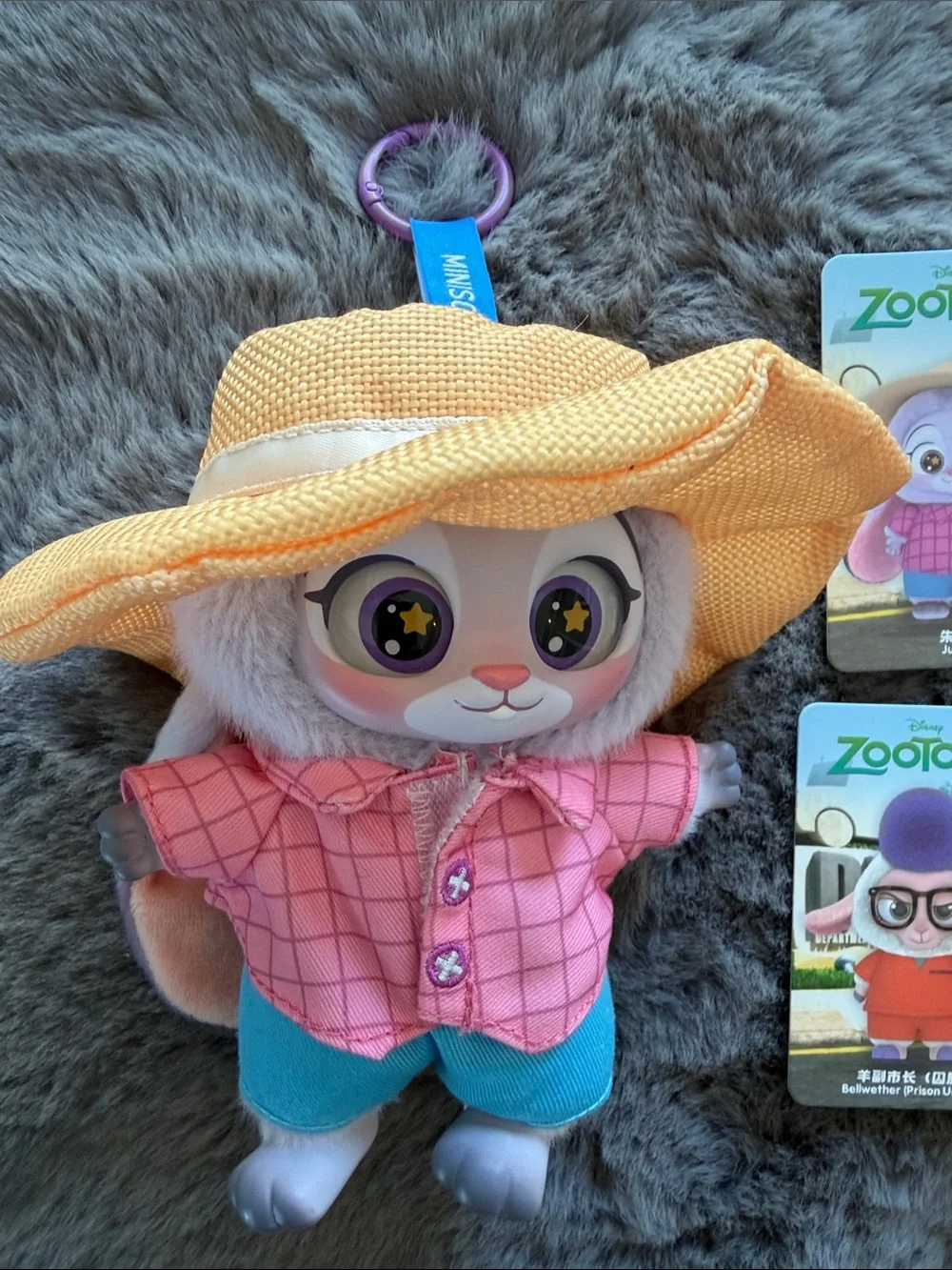 Zootopia Miniso Keychain Duo - Judy and Bellwether